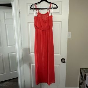 Orange “M” dress